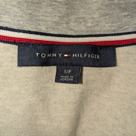 Tommy Hilfiger Womens Gray Band Jacket Blazer with Stand-Up Collar GUC Size S - Picture 7 of 8